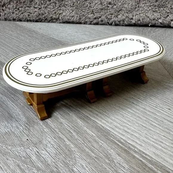 Playmobil 3021 Long White Gold Dining Table Fairy Tale Castle Mansion Victorian - Picture 2 of 6